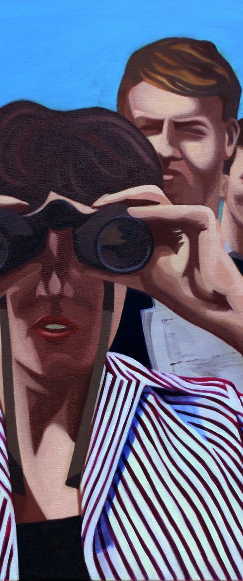 Racegoers by Neale Thomas
