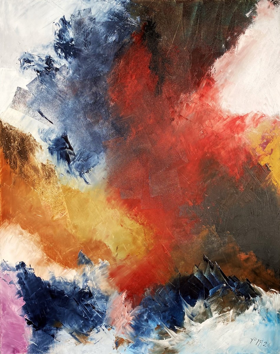 Playing With Colors By YS?rei, 31 X 39, Artwork For Sale On Artfinder