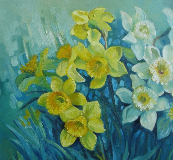 Spring of daffodils
