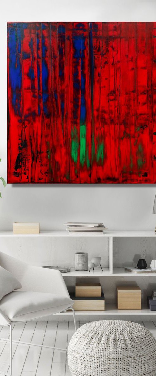 Sensation - EXPRESSIONS OF ENERGY AND LIGHT. READY TO HANG! by Julijana Ravbar