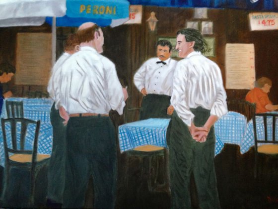 WAITERS OF MULBERRY STREET
