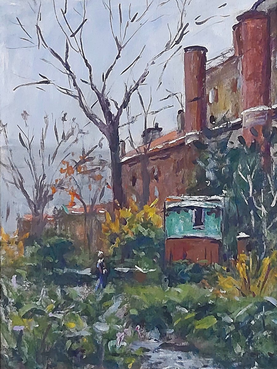 Milano gardens by Dimitris Voyiazoglou