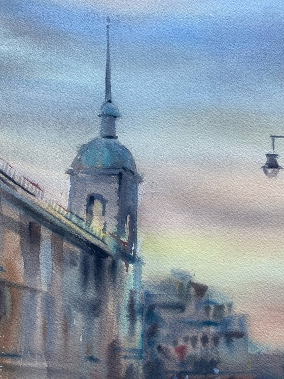 The city holds the last light