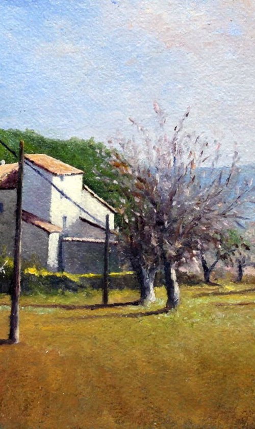 Masia del cipres, invierno by Vicent Penya-Roja