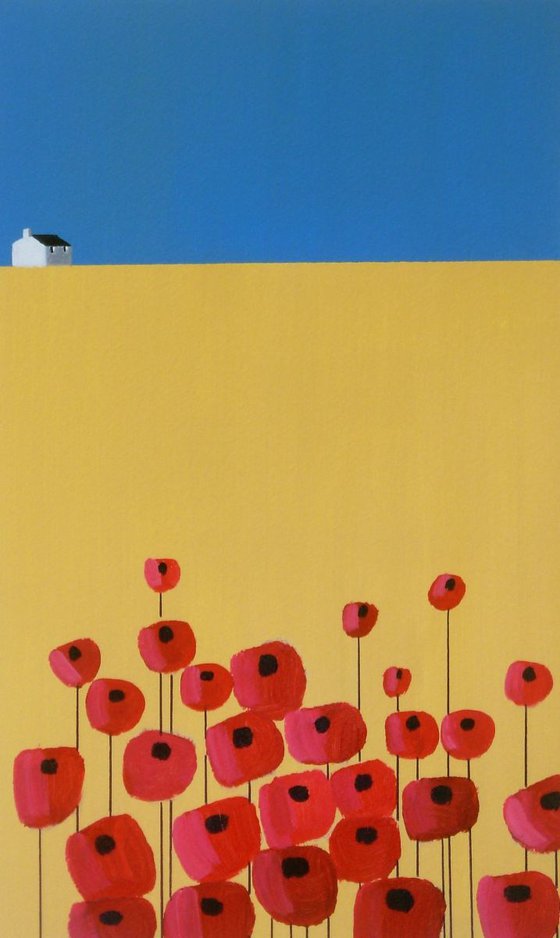 Wheatfield and Poppies 2