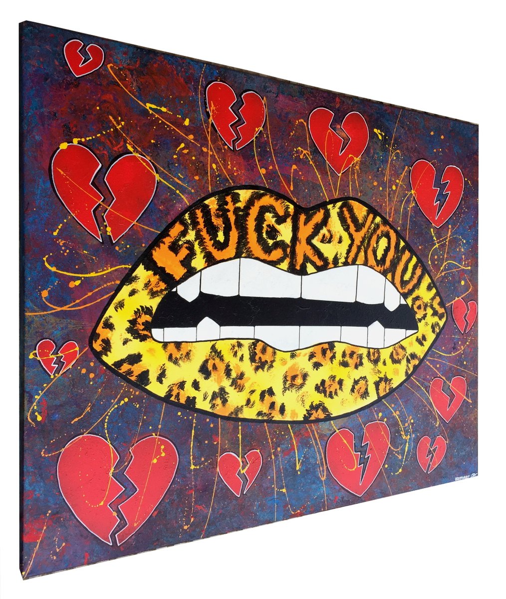 Louis Vuitton Lips Painting