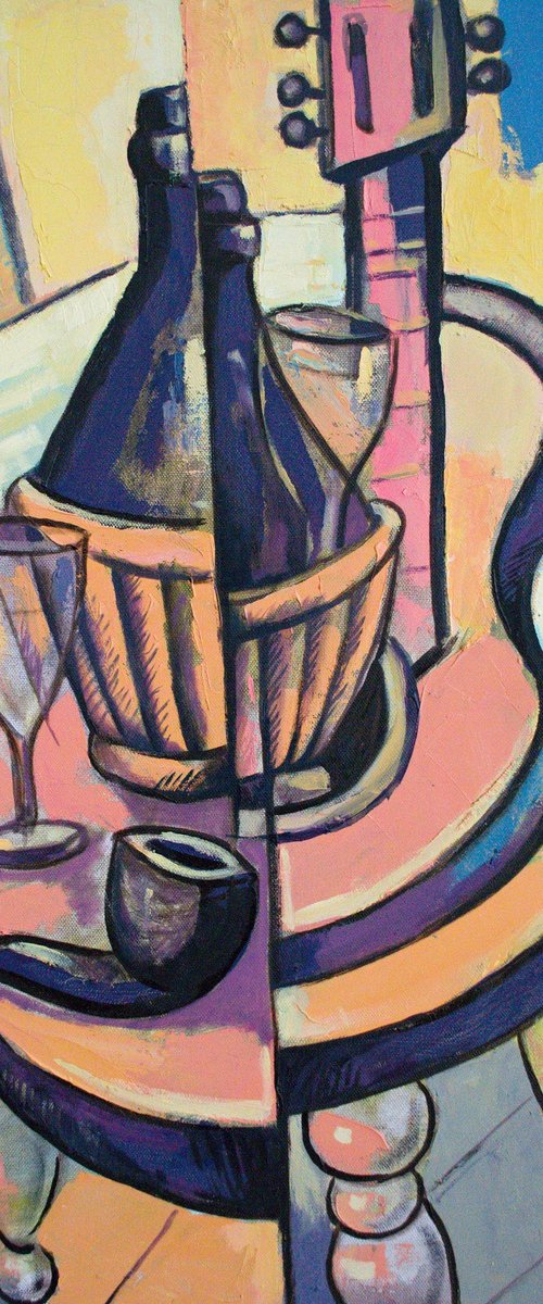 Cubist Composition by Rumen Sazdov