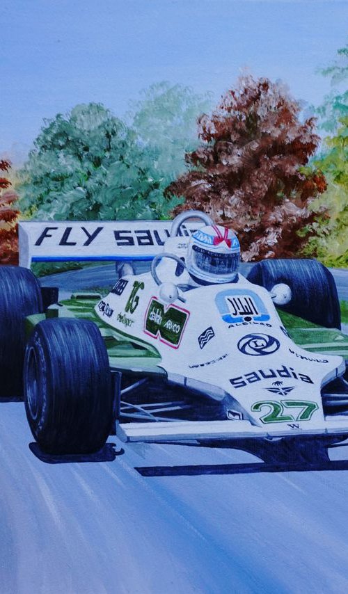 1980 Williams Ford FW07b by Jayne Farrer