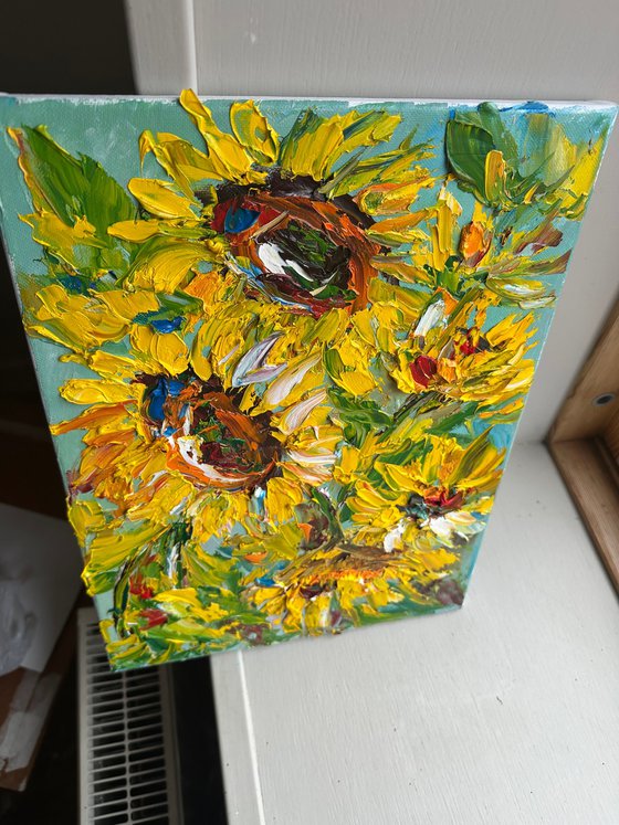 Sunflowers art