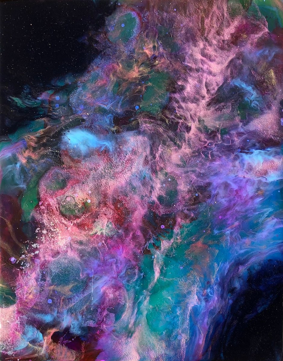Rosette Nebula: Blooming Darkness by Tiffani Buteau