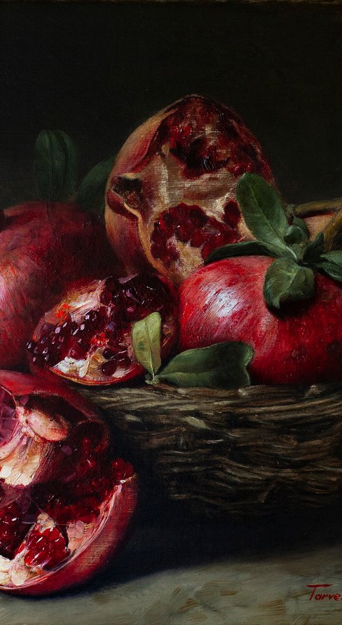 Pomegranates by Syuzanna Tarverdyan