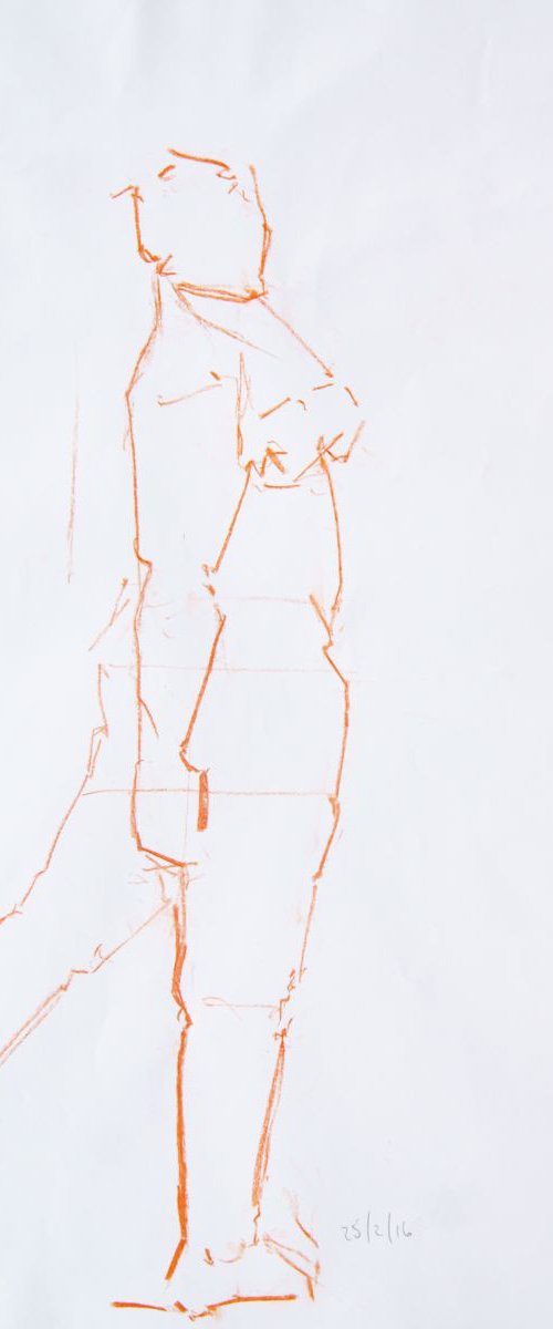 Life Drawing No 54 by Ian McKay