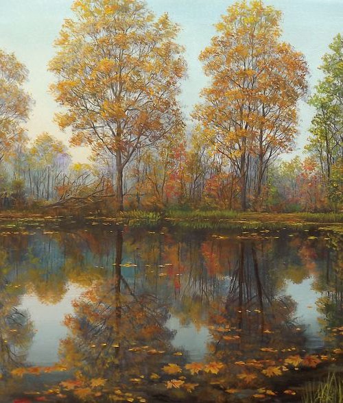 Autumn Landscape by Oleg Riabchuk