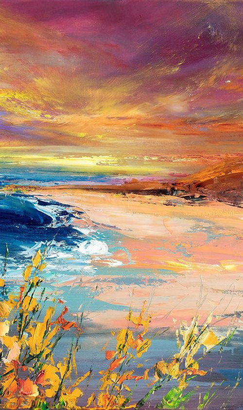'Rhossili Bay' by Ewa Czarniecka