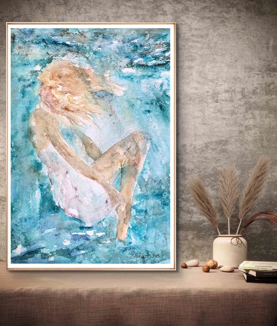Blue stillness