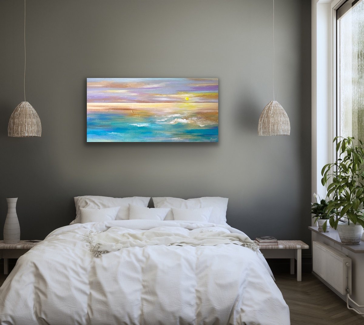 New Beginning By Pooja Verma, 39 X 20, Artwork For Sale On Artfinder