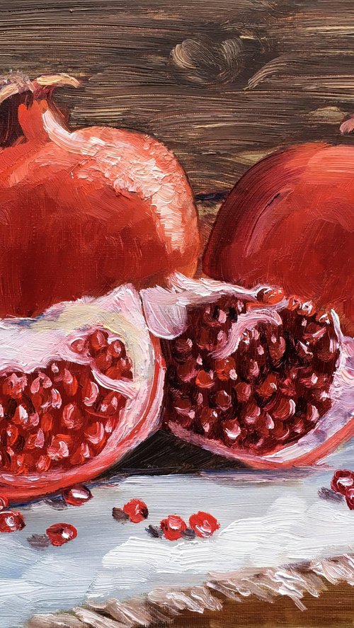 Pomegranates by Elena Sokolova