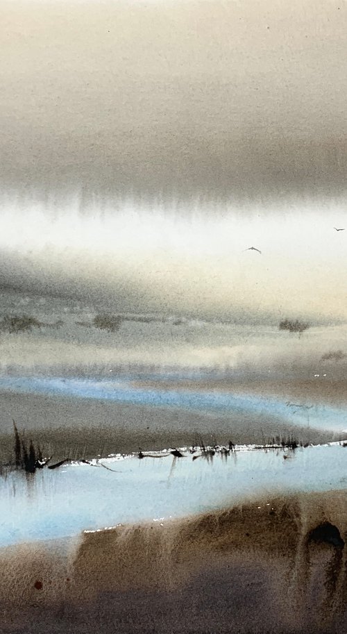 Abstract landscape #1 by Eugenia Gorbacheva