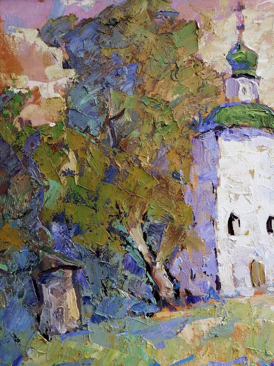 Landscape with a church