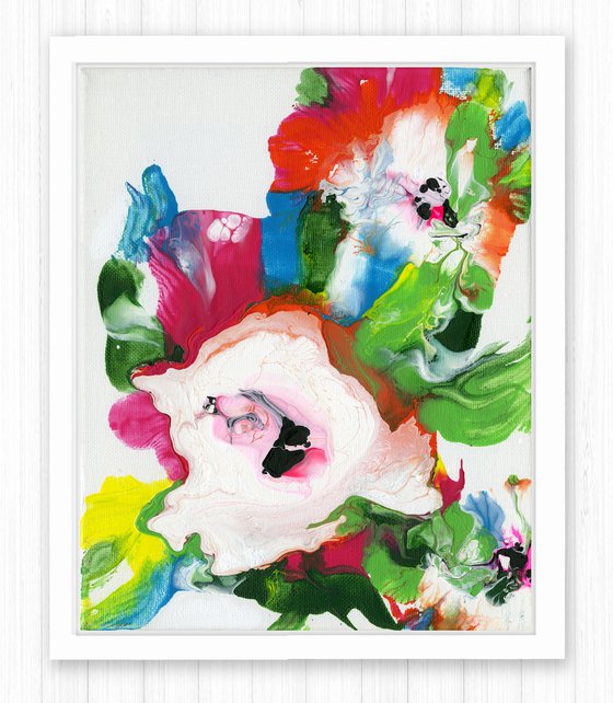 Blooming Magic 85 - Floral Painting by Kathy Morton Stanion