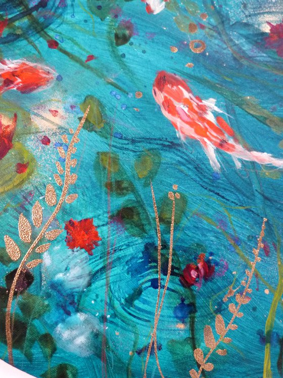 "Aquatic Osmosis " Tondo 50 cm