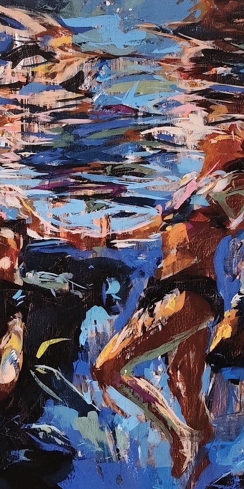 Under the quiet wave by Daniel Bulimar Henciu