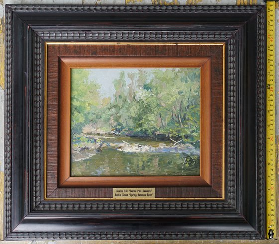 Spring. Kamenka River