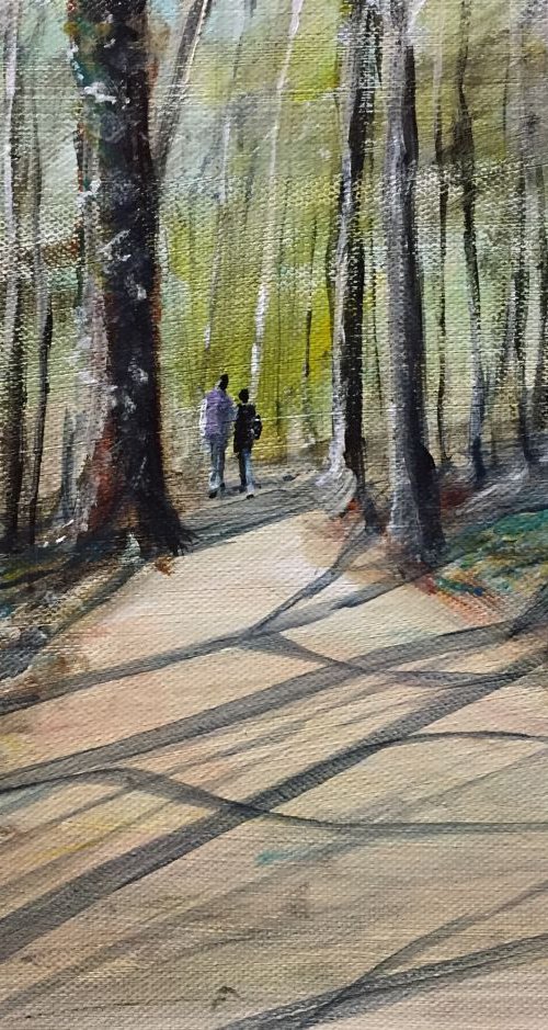 Early spring in the woods by Tihomir Cirkvencic