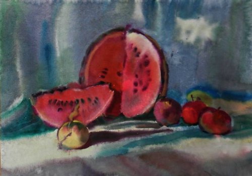 watermelon by Valentina Kachina