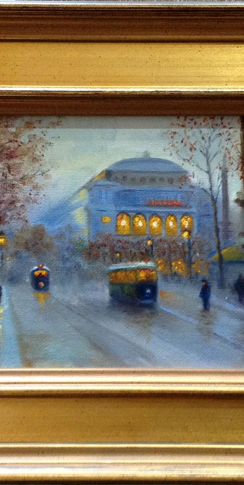 Parisian Street Lights by Tatiana Roulin