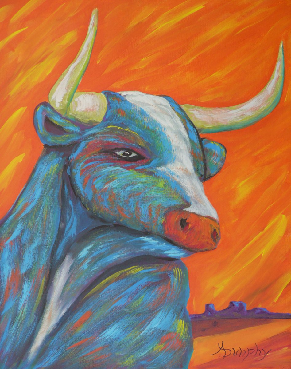 Bulls Eye by Dunphy Fine Art