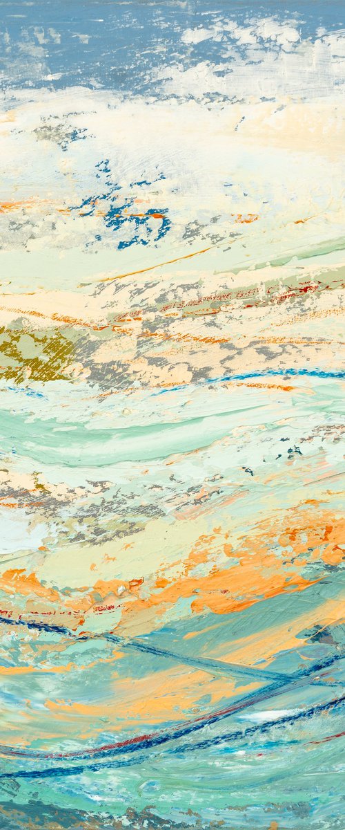 Abstract landscape by Susana Sancho Beltrán