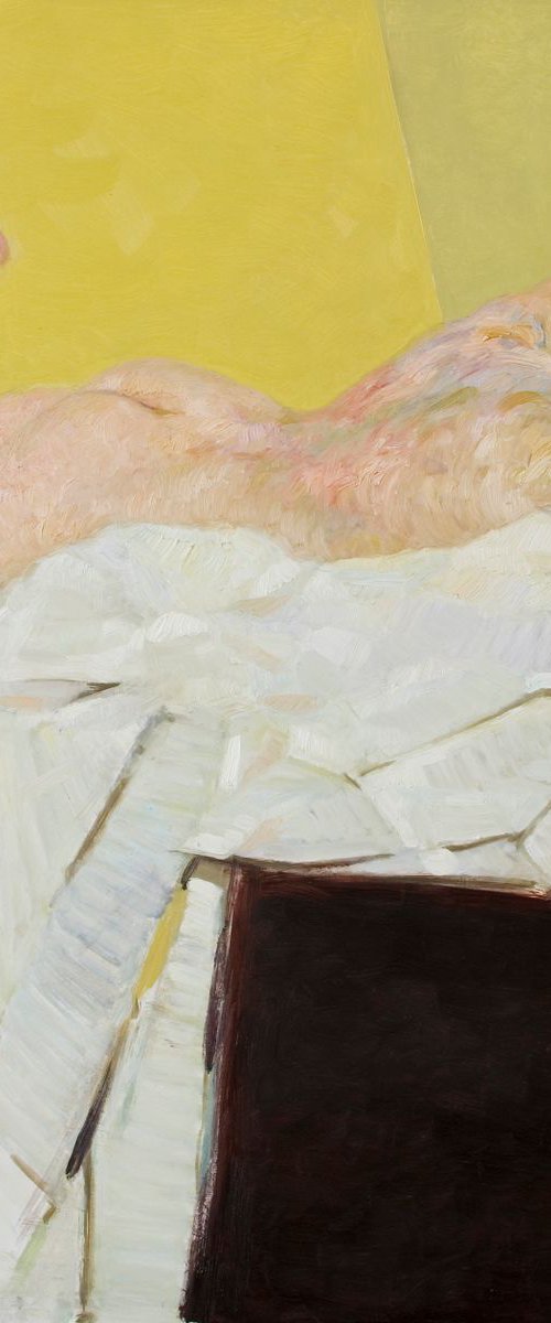 modern style nude impressionist woman : ana by Olivier Payeur