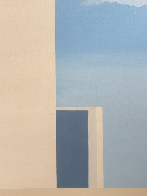 The Shape of Stillness XIII Wall and Cloud