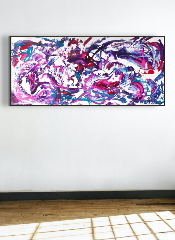 Light purple, 200x90 cm