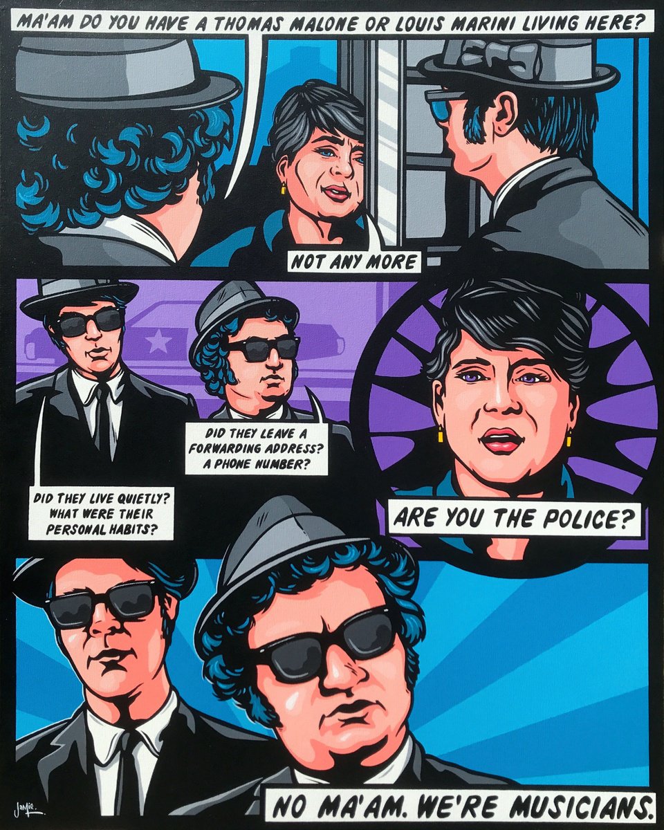 Blues Brothers No Ma’am by Jamie Lee