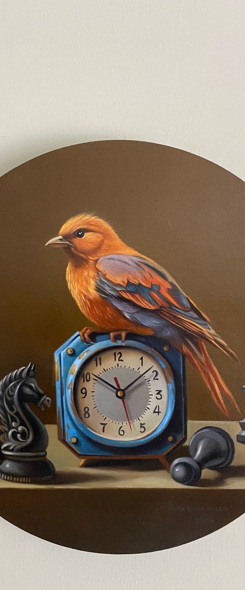 The Pause Before the Move by Ara Gasparian