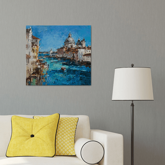 Venice Italy - Original Oil Painting