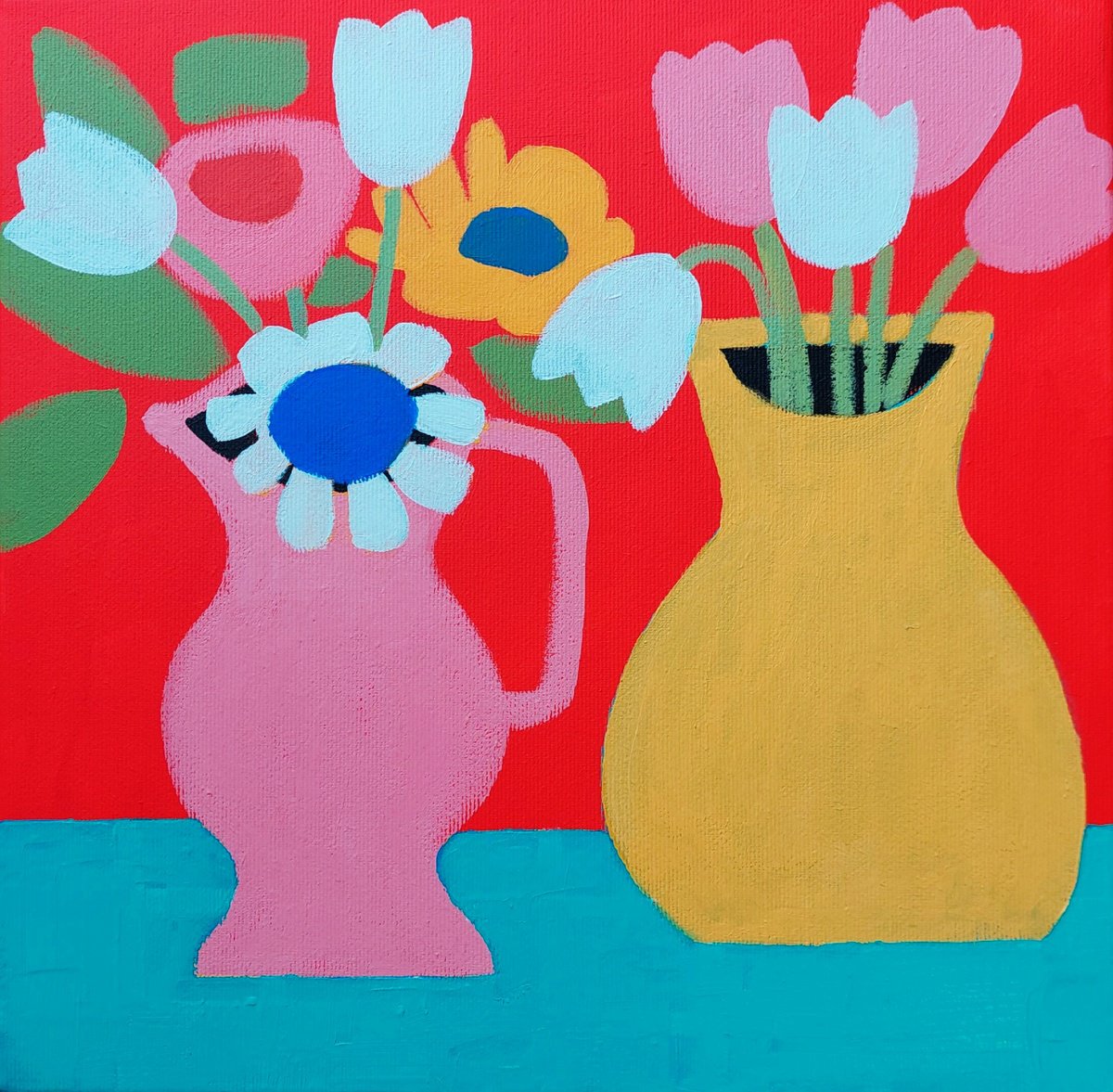 Spring Flowers III by Jan Rippingham
