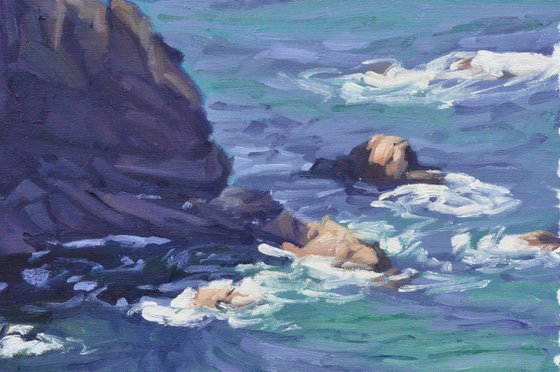 Cape Sizun, Shadows on the Cliff