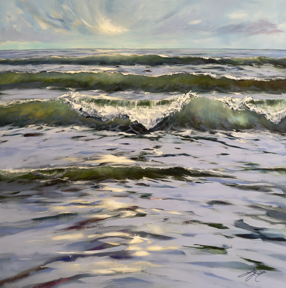 Ocean Breeze 7 by Sandra Gebhardt-Hoepfner