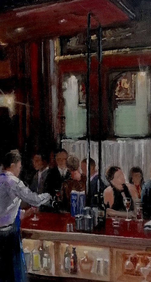Drinks at the Club by Alan Harris