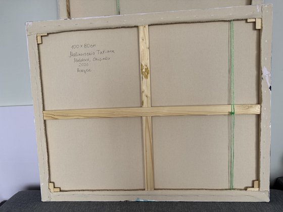 Ochre Divide in Blue and Stone