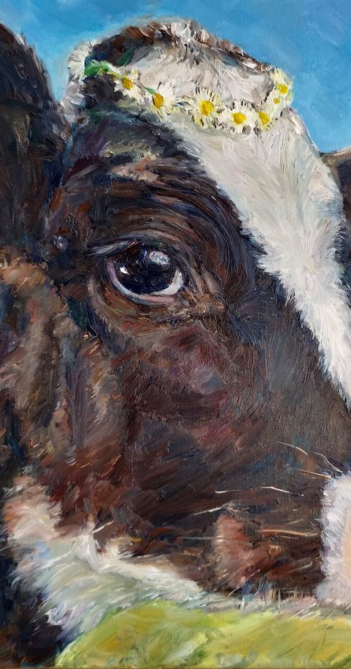 Camille, The Cow by Jura Kuba Art
