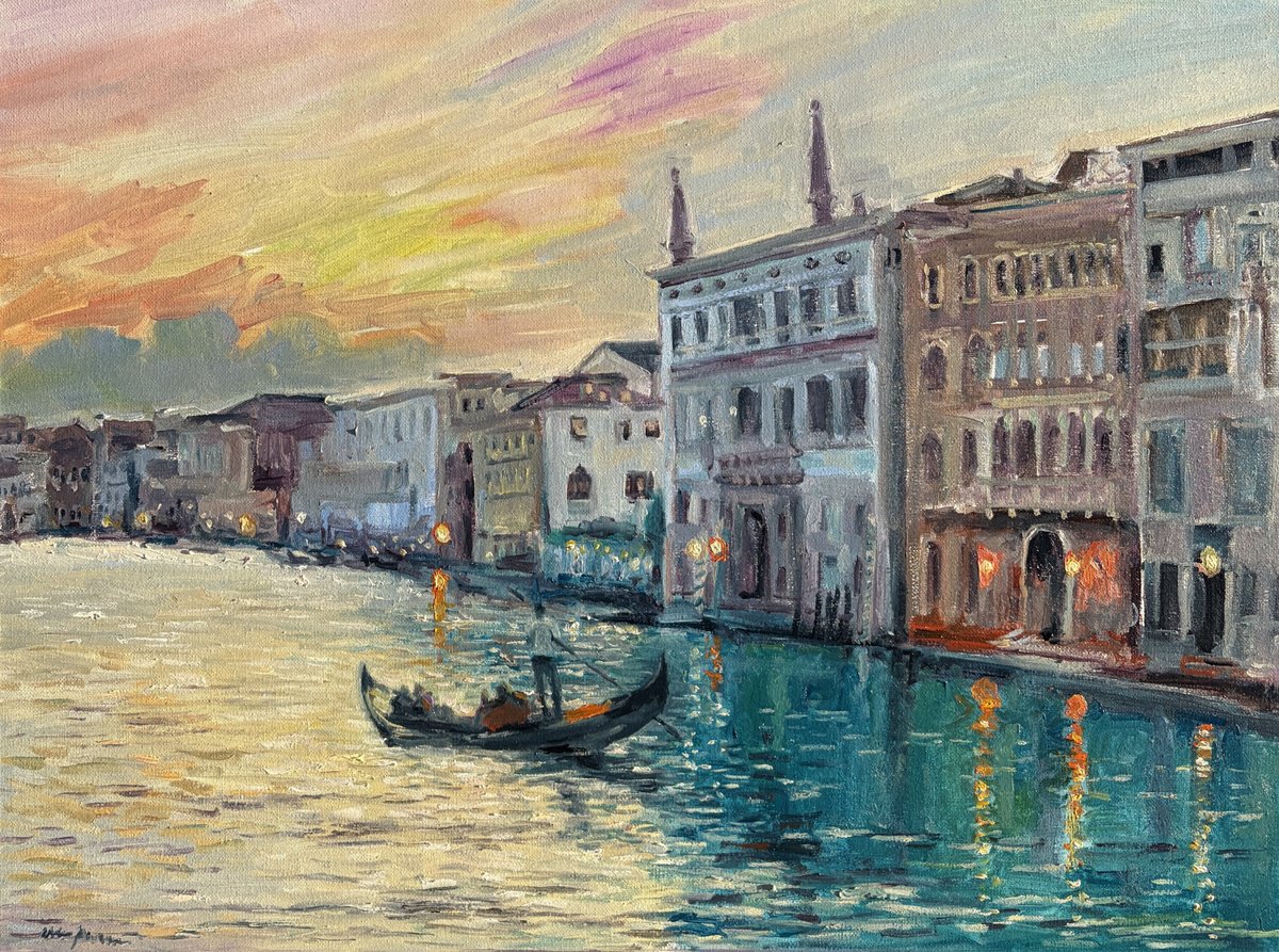 Ciao Venezia! By Arun Prem, 24 X 18, Artwork For Sale On Artfinder