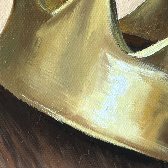 The Checkmate Original Oil Painting