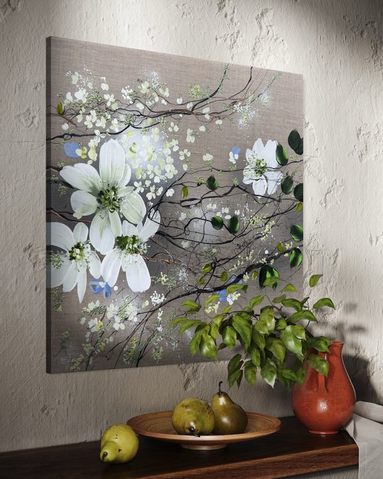 White Blooms