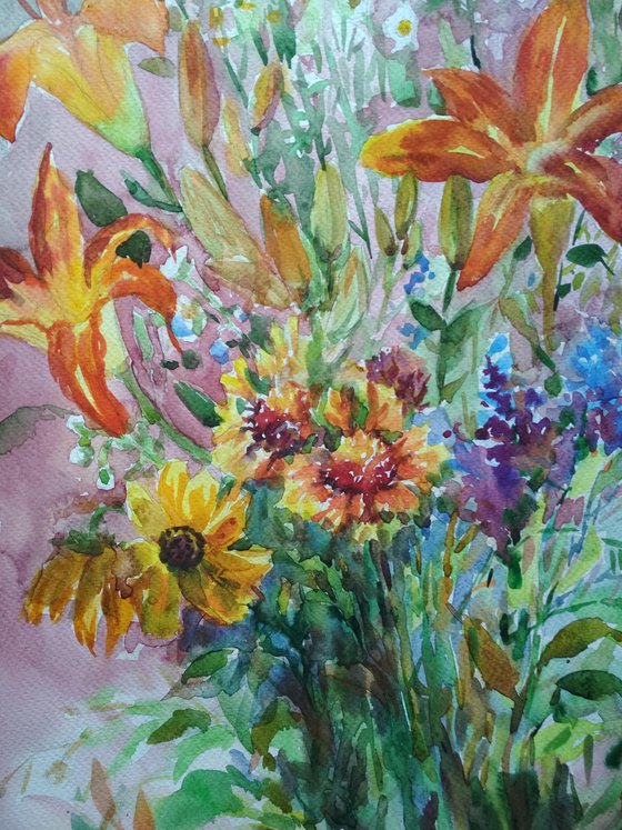 Summer flowers