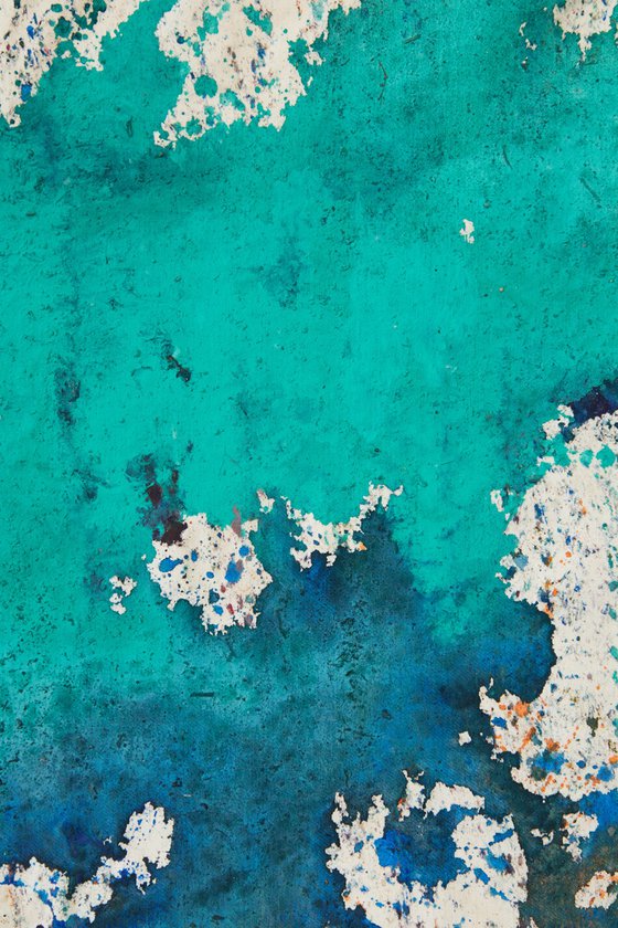 Imprints / Turquoise Blue