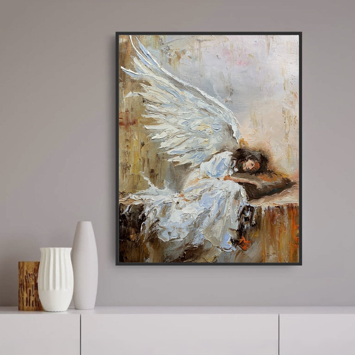 Angel. #22 By Vita Schagen, 12 X 16, Artwork For Sale On Artfinder